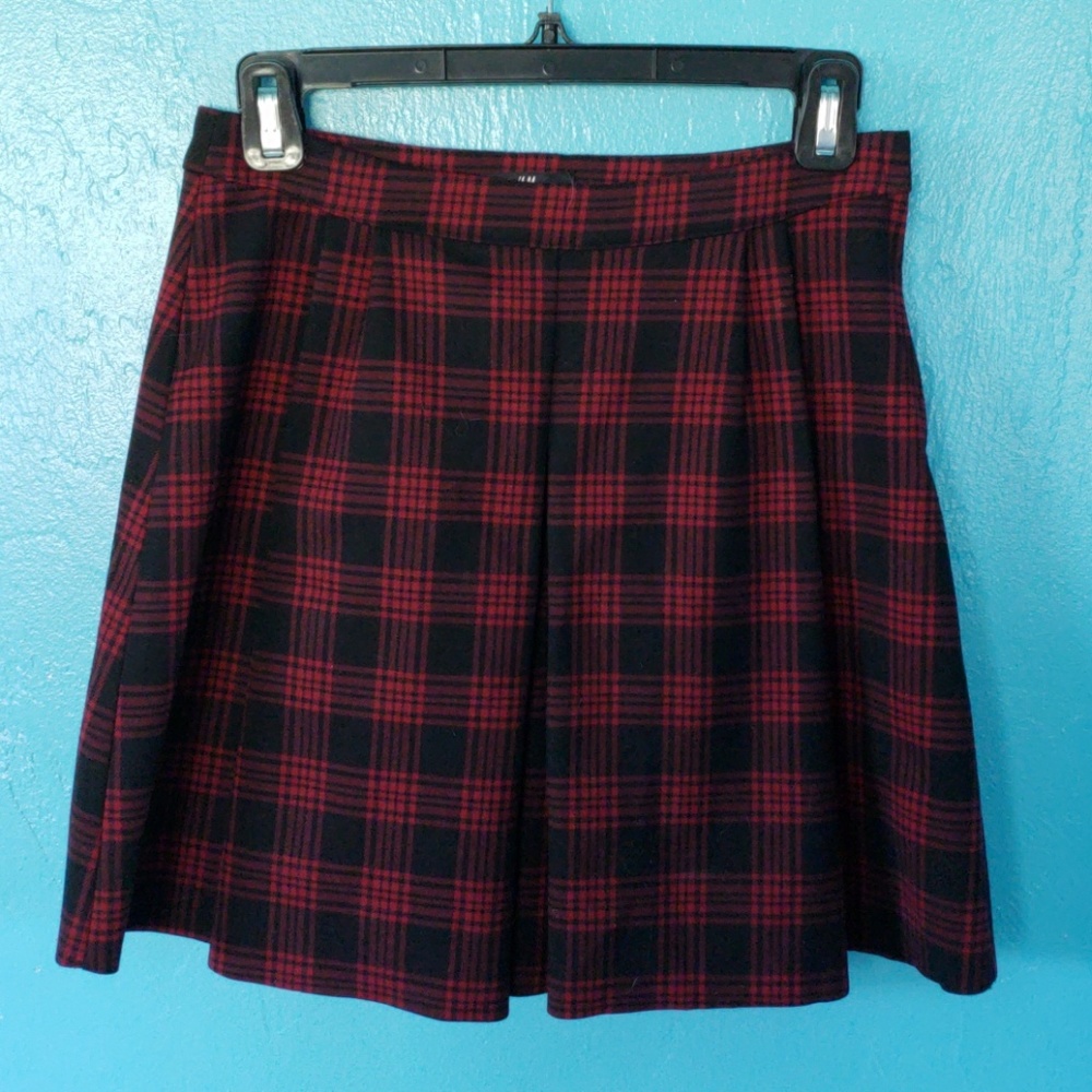H&M Plaid Skirt